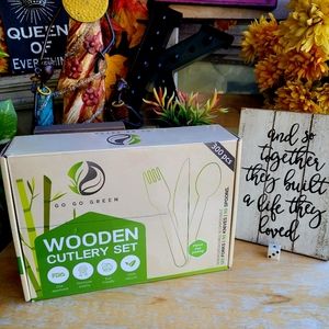 Go Go Green 100% Compostable Cutlery Set
